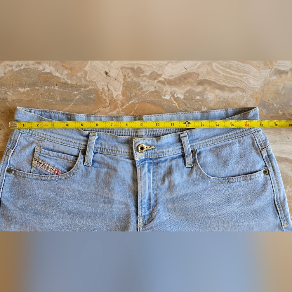 Diesel Alaisi Denim Shorts, Sz 29 - Picture 7 of 8